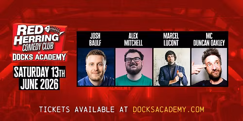 Red Herring Comedy Club \/\/ Docks Academy, Grimsby
