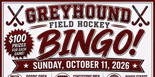 Shippensburg Field Hockey Bingo