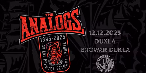 Dukla 12.12.2025: THE ANALOGS + Procurator + As One- Browar Dukla