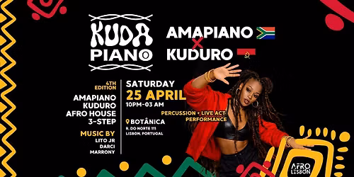 KUDAPIANO | Lisbon\u2019s Afro Night \u2013 Amapiano x Kuduro