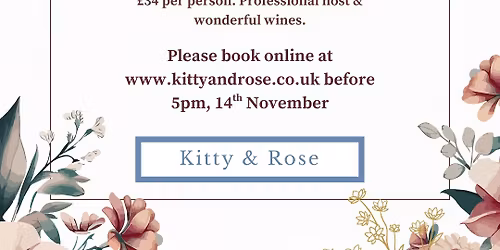 Wine Tasting - The Mill House, Hertford