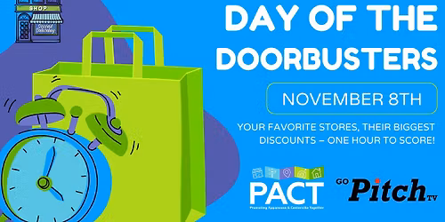 November Shop 2nd Saturday: Day Of The Doorbusters