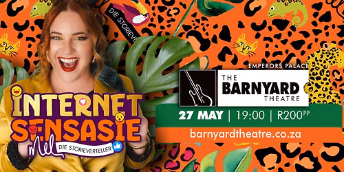  Mel die Storieverteller - EMPERORS PALACE BARNYARD - Internet Sensasie