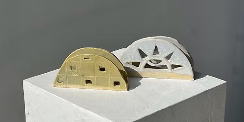 Napkin Holder  Pottery Class- Intro to Ceramics Workshop