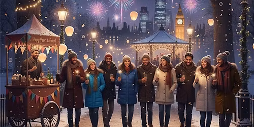 New Year Noodle, walking The secret gardens of London