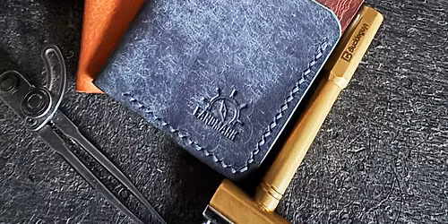 Intro to Leatherworking: Hand Stitch a Cardholder with Landmark Leather Co.