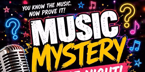 MUSIC MYSTERY GAME NIGHT - MICHAEL JACKSON 