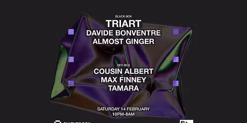 TRIART \/ Davide Bonventre \/ Almost Ginger \/ Cousin Albert \/ Max Finney \/ Tamara