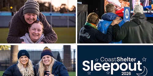 Coast Shelter Sleepout 12th June 2026 Polytec Stadium