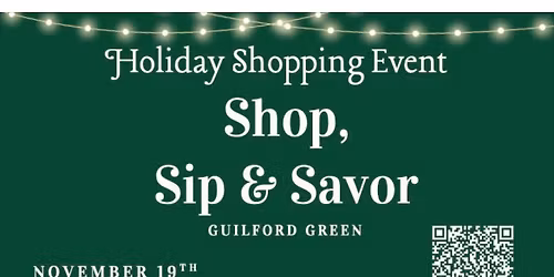 Shop, Sip & Savor