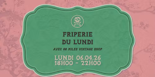 FRIPERIE \/ 88 MILES VINTAGE SHOP @ LE POULPE