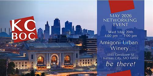 KCBOC Social & Networking Event May 2026