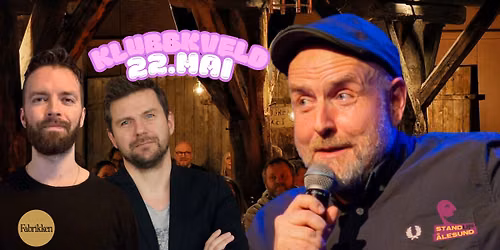 Standup \u00c5lesund \/\/ Klubbkveld - 22. mai 2026