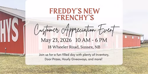 Freddy\u2019s New Frenchy\u2019s Customer Appreciation Event