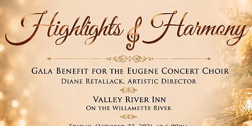 Highlights & Harmony Gala Fundraiser