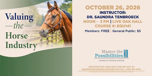 Valuing the Horse Industry