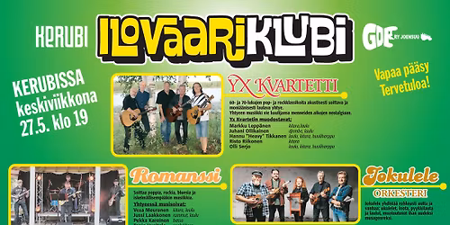 Ilovaariklubi; Yx Kvartetti, Romanssi, Jokulele