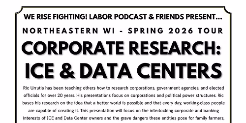 Corporate Research: ICE & Data Centers!