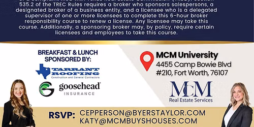 Broker Responsibility