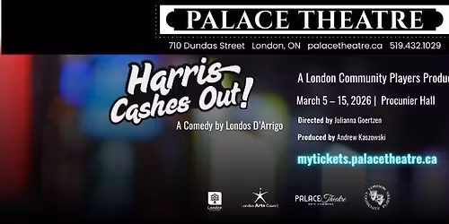 Harris Cashes Out! @ The Palace Theatre