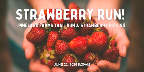 Sunday Run & Pick Your Own Strawberries!