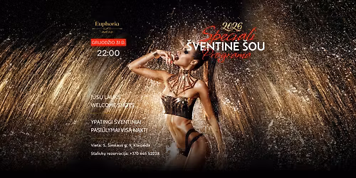 NAUJ\u0172J\u0172 MET\u0172 SUTIKIMAS \u2022 EUPHORIA