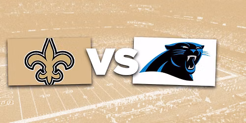 Carolina Panthers at New Orleans Saints at Caesars Superdome