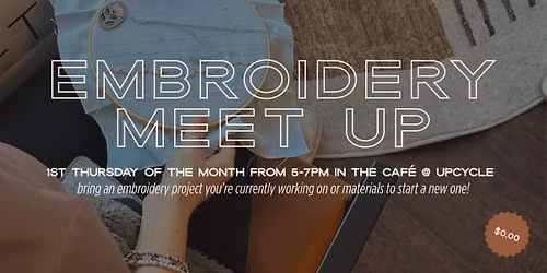 monthly embroidery meet up