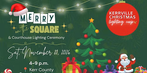 Merry on the Square + the Courthouse Lighting Ceremony