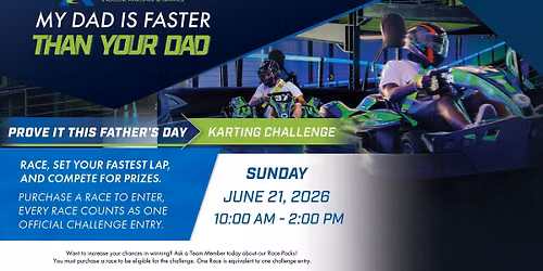 Father's Day Kart Challenge: My Dad is Faster than Your Dad
