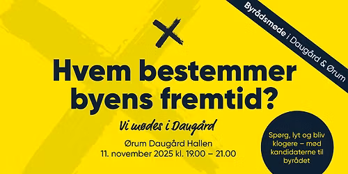 Byr\u00e5dsm\u00f8de i  Daug\u00e5rd & \u00d8rum