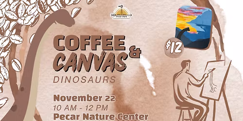 Coffee & Canvas - Dinosaurs