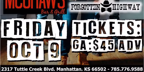 The Eli Young Band LIVE at McGraws on Friday, October 9th! 