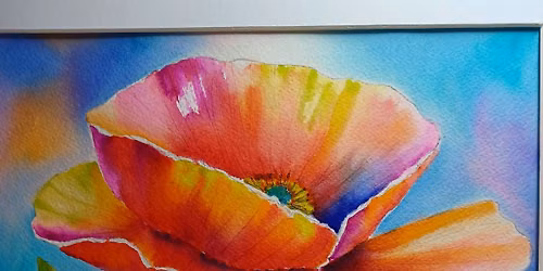 Poppy and Pastels: Advanced Beginner\/Intermediate WATERCOLOR WORKSHOP