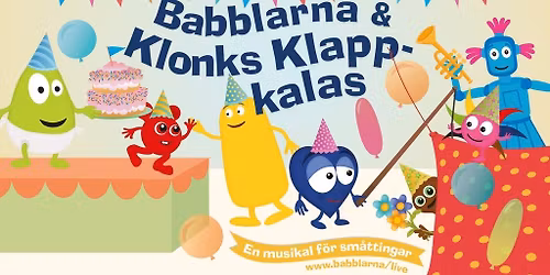Babblarna & Klonks Klapp-kalas