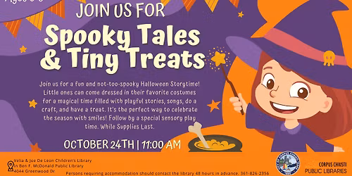 Spooky Tales & Tiny Treats
