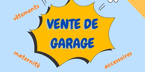 Vente de garage