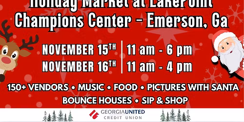 Holiday Market at LakePoint