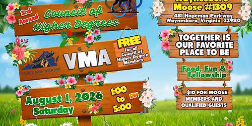 Council of Higher Degrees PICNIC - 3rd Annual Statewide