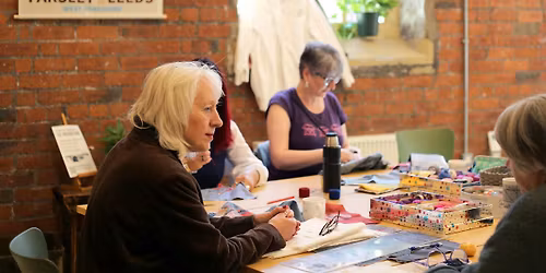 Visible Mending on clothing