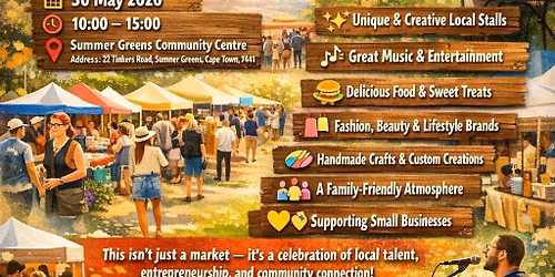 SUMMER GREENS COMMUNITY MARKET DAY 