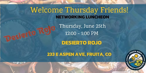 WTF Lunch: Desierto Rojo