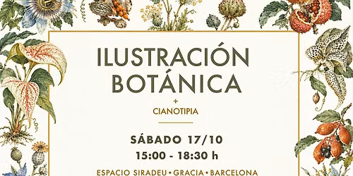 WORKSHOP \u00a1 ILUSTRACI\u00d3N BOT\u00c1NICA + CIANOTIPIA\u2728