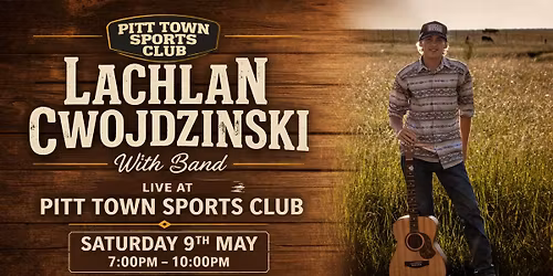 Lachlan Cwojdzinski with Band LIVE