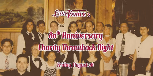 Charity Throwback Night