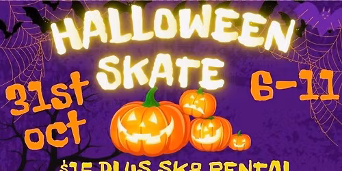 Halloween Glow Skate