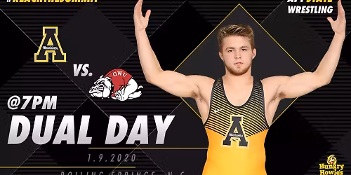 Gardner-Webb Runnin' Bulldogs at Appalachian State Mountaineers Wrestling