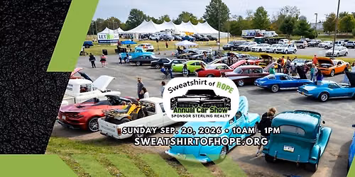 2nd Annual Sweatshirt of Hope Car Show