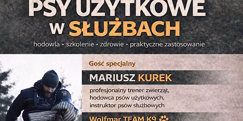 Wyk\u0142ad "psy u\u017cytkowe w s\u0142u\u017cbach"