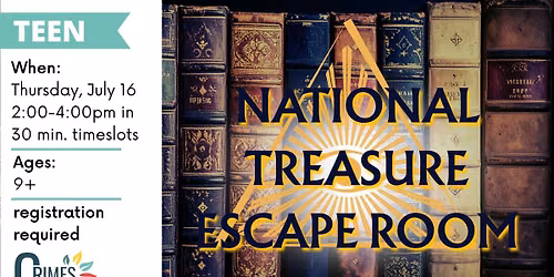 National Treasure Escape Room